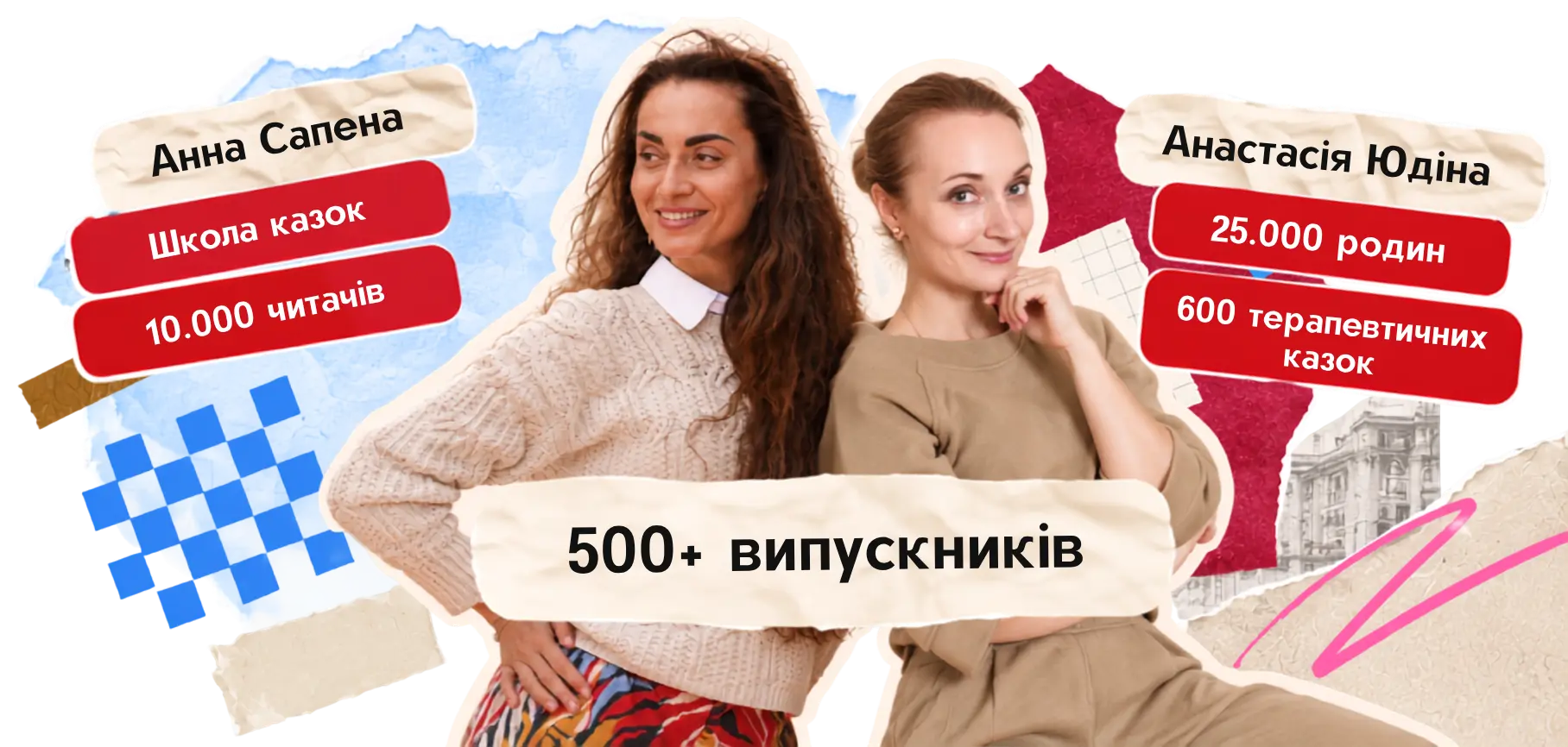 Анна Сапена та Анастасія Юдіна